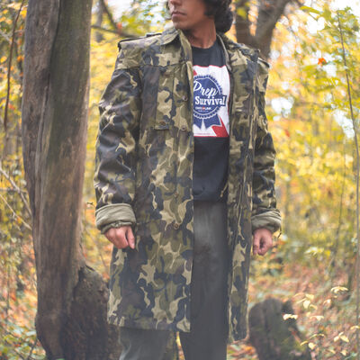 Romanian M90 Leaf Pattern Parka With Liner, , large